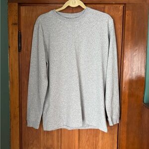Gray Womens Long Sleeve Shirt